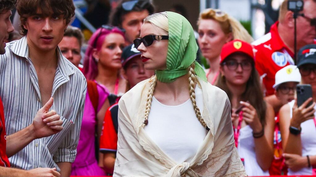 Anya Taylor-Joy Triples Up on Summer Scarves