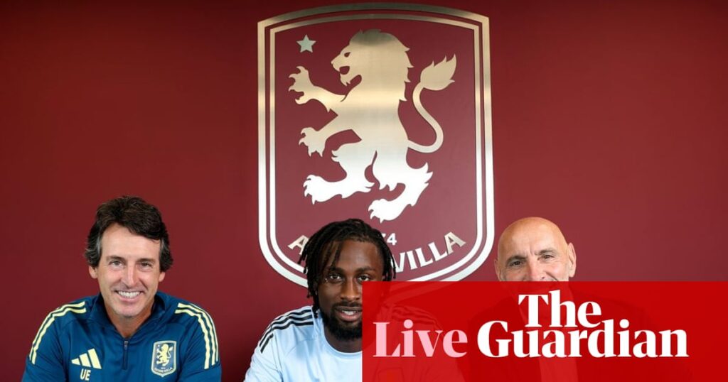 Aston Villa sign Guessand in £30m deal, Championship kicks off: football news – live | Football