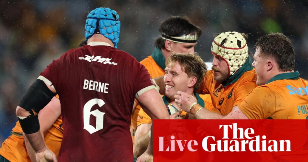 Australia beat British & Irish Lions 22-12 in third Test after weather delay – live | Lions tour 2025