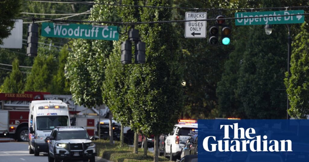 Georgia: suspected gunman and police officer dead after shooting near CDC and Emory University | Atlanta