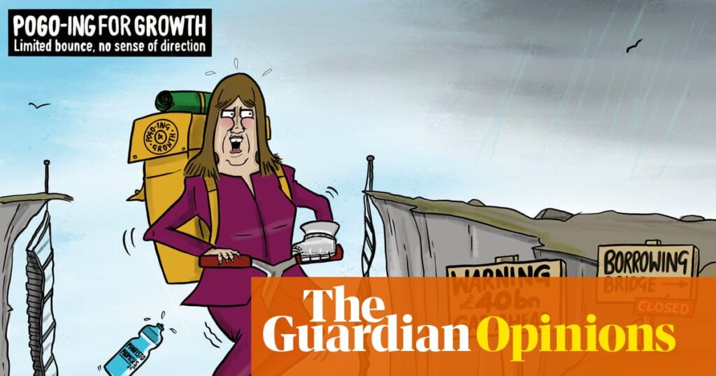 Pete Songi on Rachel Reeves’s economic conundrum – cartoon