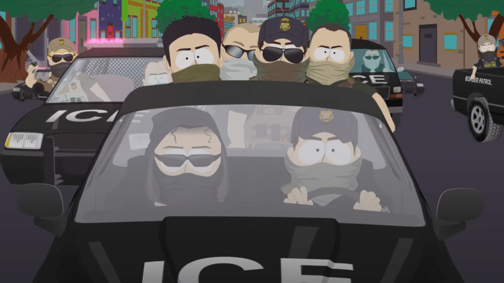 'South Park' Portrays Kristi Noem as a Puppy-Shooting ICE Villain