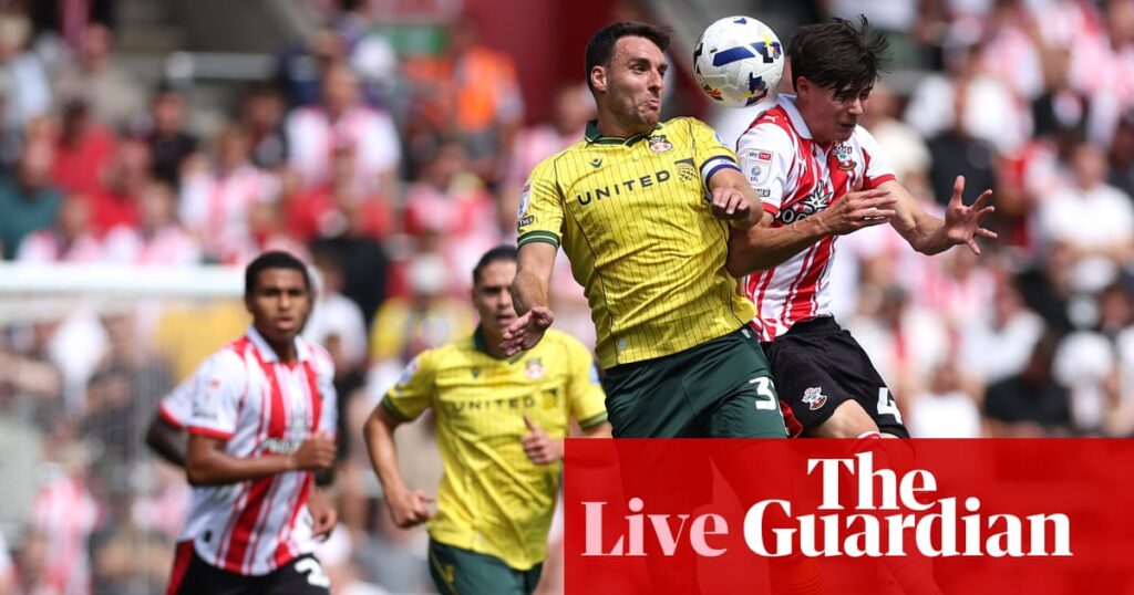 Southampton v Wrexham: Championship – live | Championship