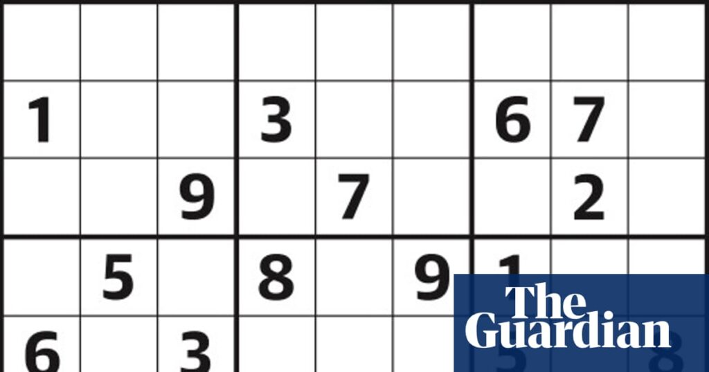 Sudoku 6,993 hard