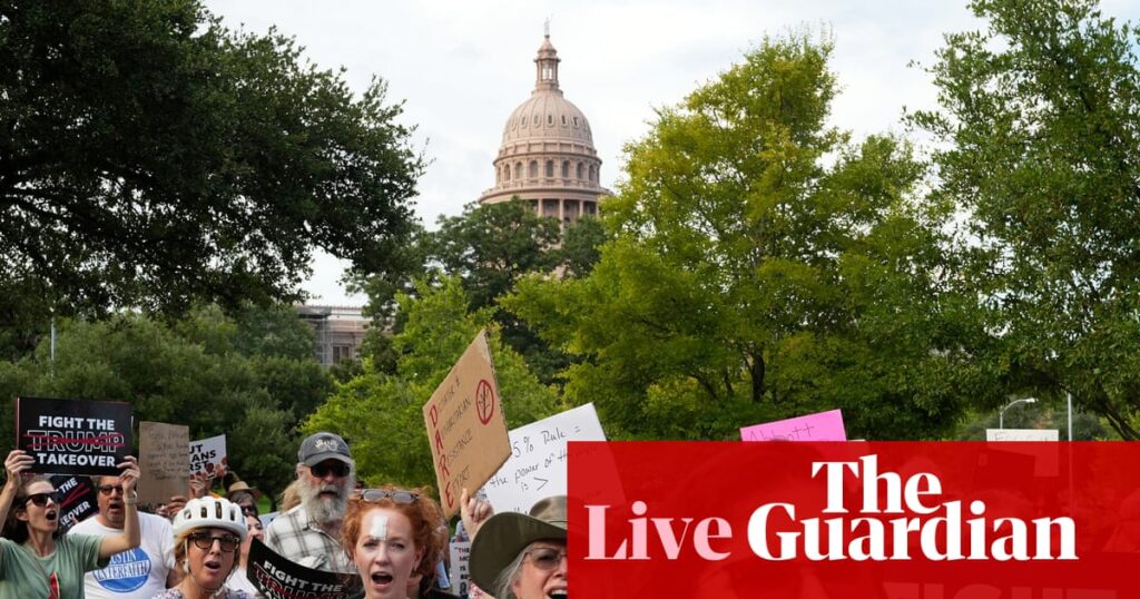 Texas redistricting standoff escalates with threat to arrest absent Democrats – US politics live | Republicans