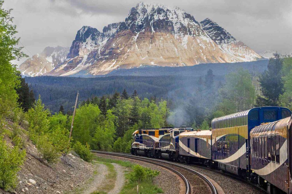 The No. 1 Train in the World Has a New Journey That Lets You Explore the Canadian Rockies Like Never Before