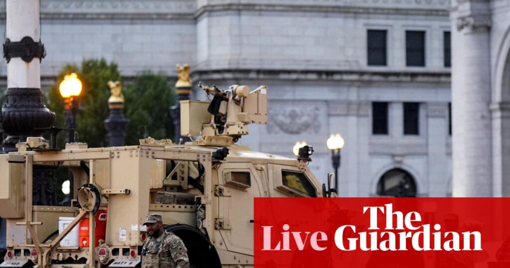 Trump says he will sign order targeting mail-in ballots and voting machines ahead of 2026 midterm elections – live | US politics