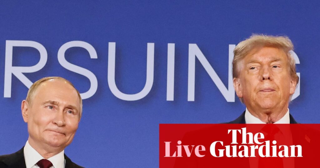 Trump says ‘no deal until there’s a deal’ on Ukraine war after talks with Putin – live | Russia