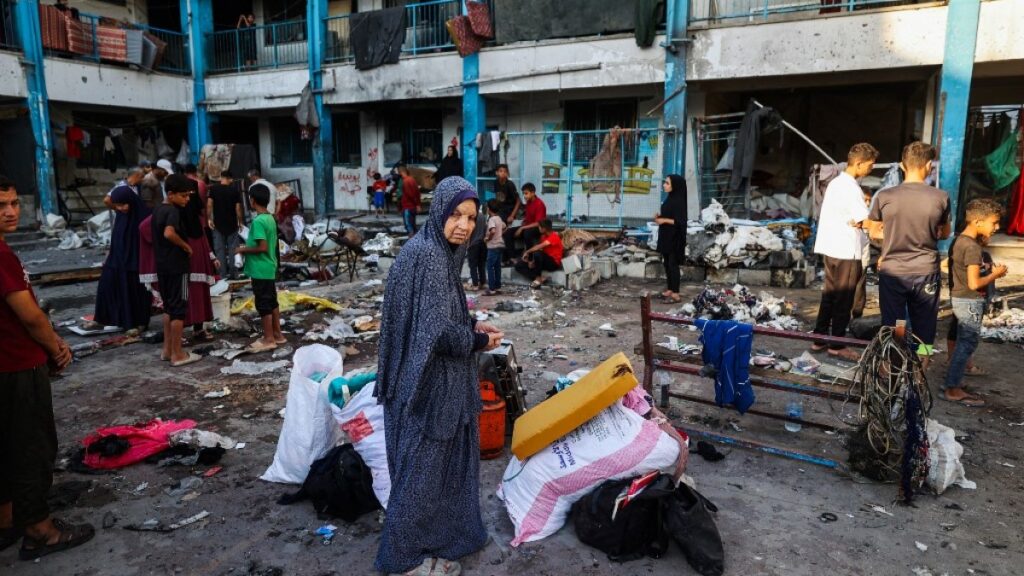 US-made bombs used in deadly Israeli strikes on Gaza schools, HRW says | Israel-Palestine conflict News